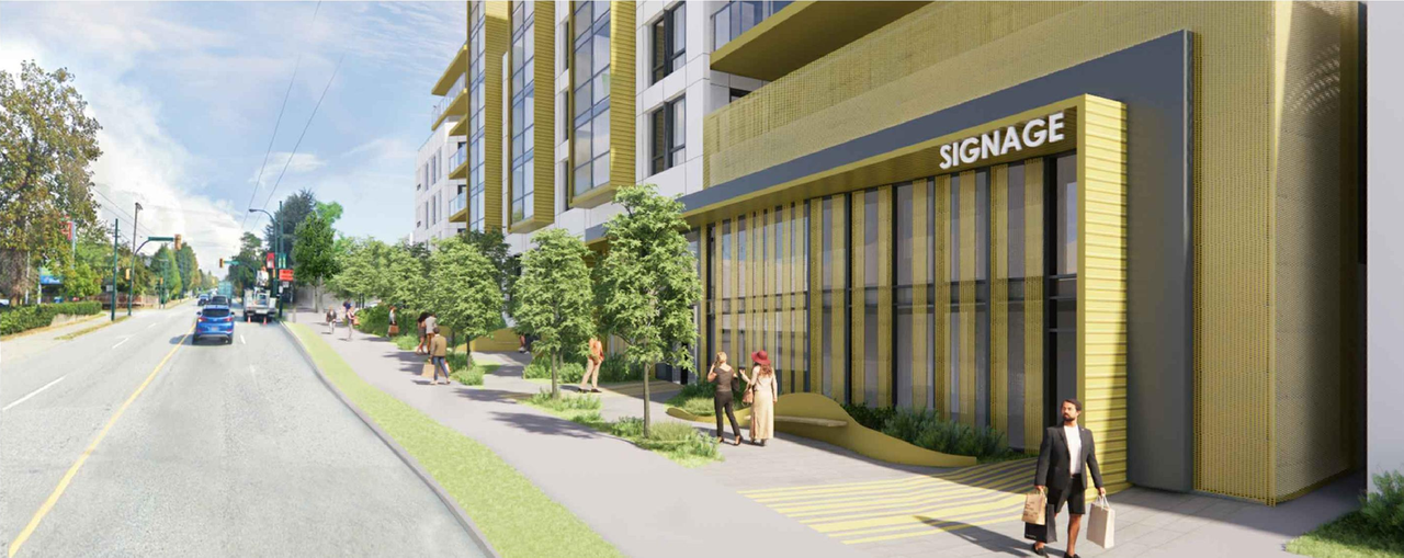 Rendering of building from page 15 of the file 'Application booklet'