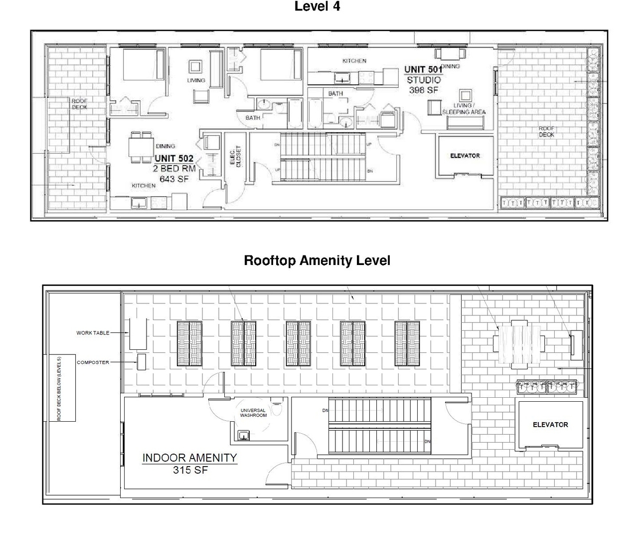 Floor plan for project from page 42 of the file 'Referral report'