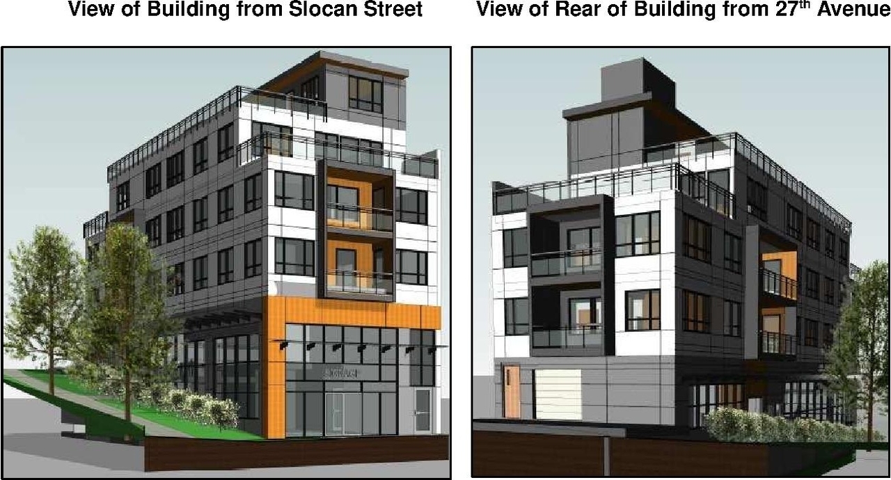 Rendering of building from page 43 of the file 'Referral report'