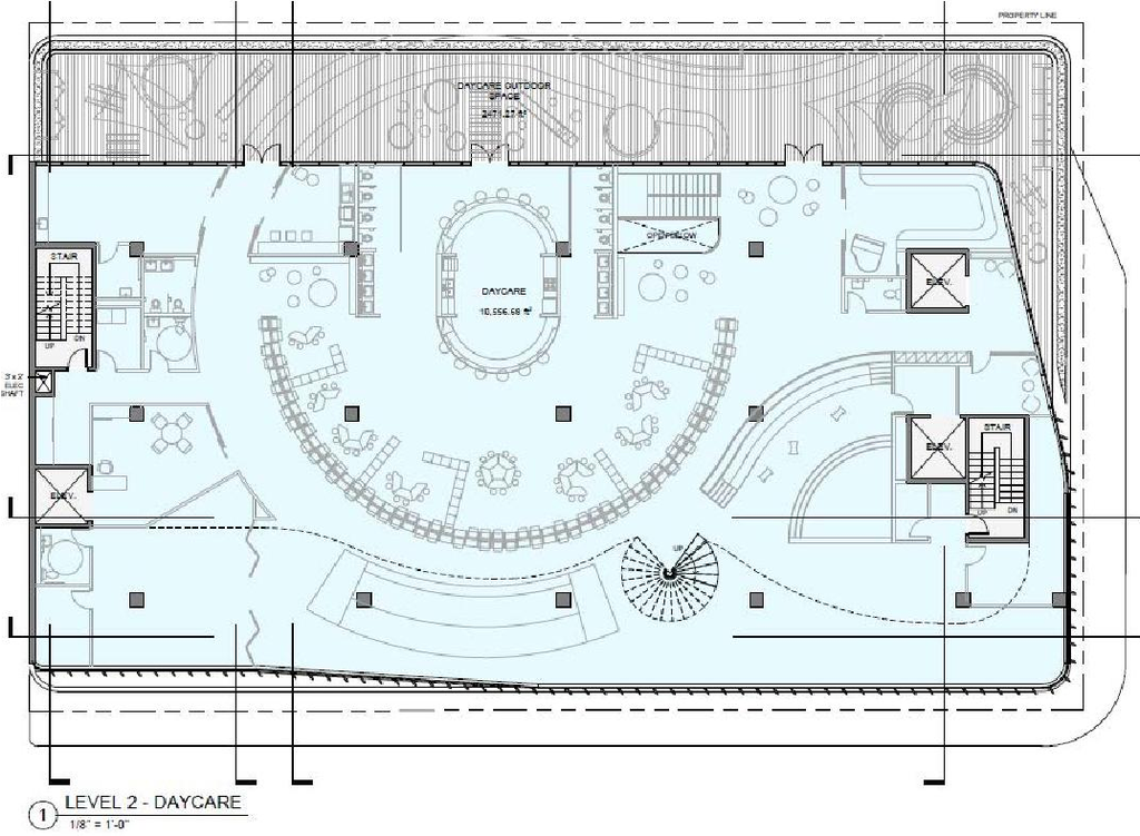 Floor plan for project from page 45 of the file 'Referral Report'