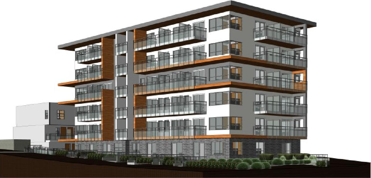 Rendering of building from page 40 of the file 'Referral report'