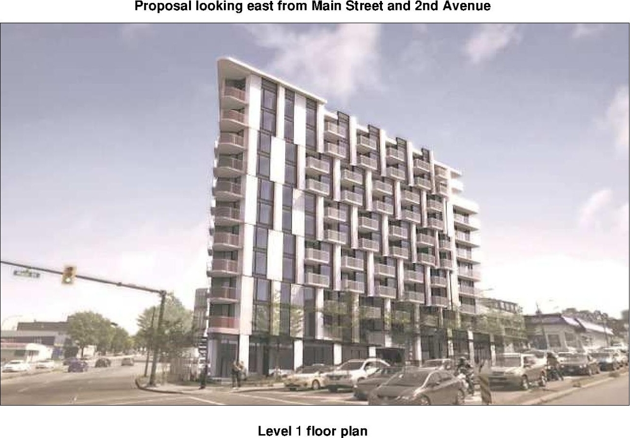 Rendering of building from page 41 of the file 'Referral report'