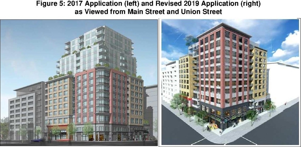 Rendering of building from page 11 of the file 'Referral Report'