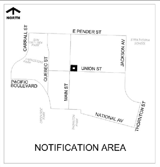 Construction site plan for project from page 57 of the file 'Referral Report'