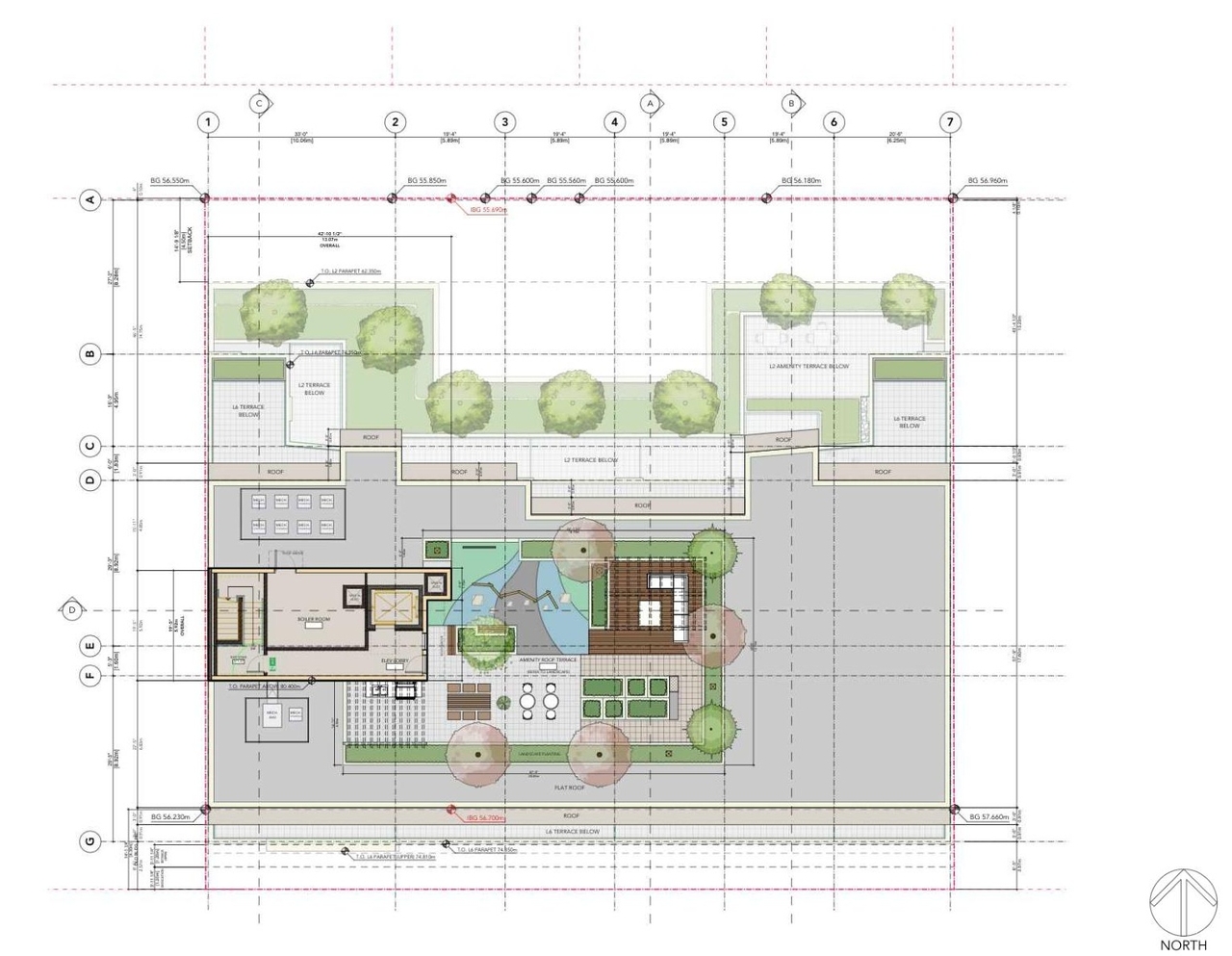 Floor plan for project from page 21 of the file 'Applicant boards'