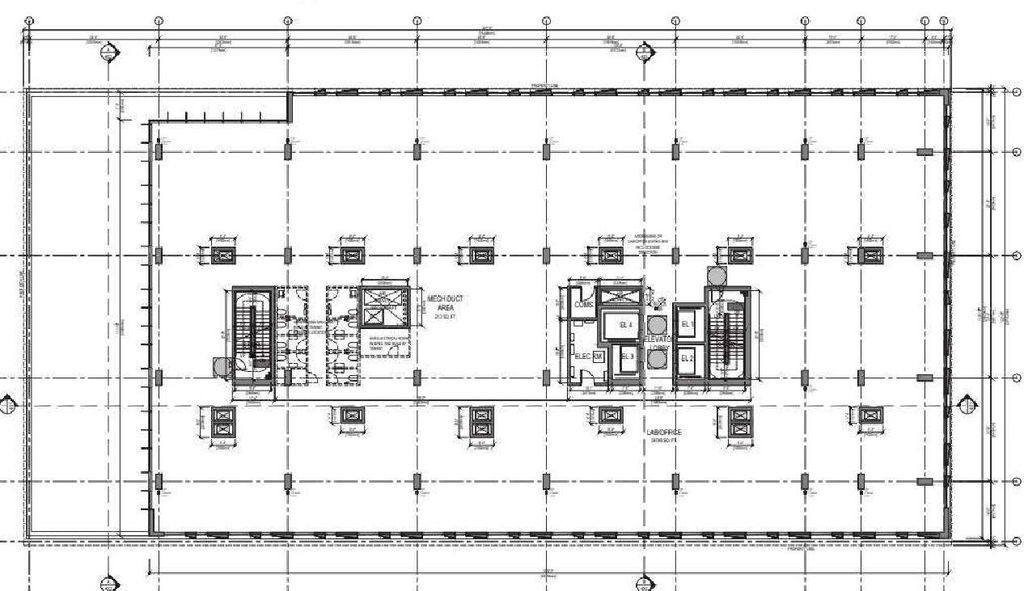 Floor plan for project from page 33 of the file 'Referral report'