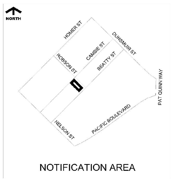 Construction site plan for project from page 16 of the file 'Referral Report'