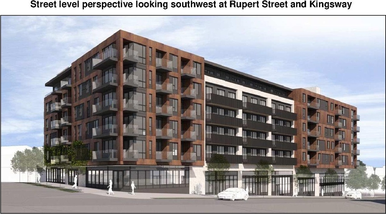 Rendering of building from page 38 of the file 'Referral report'