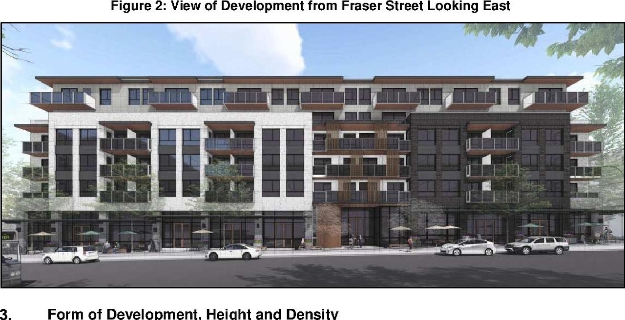 Rendering of building from page 6 of the file 'Referral report'