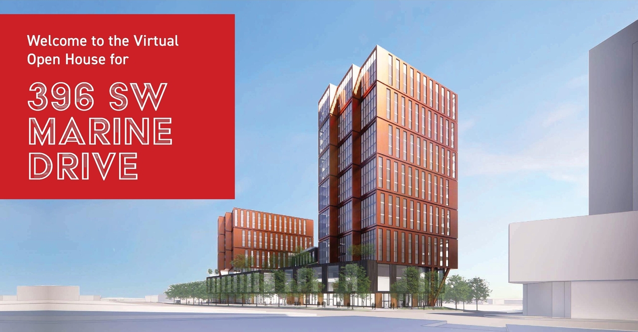Rendering of building from page 1 of the file 'Applicant boards'