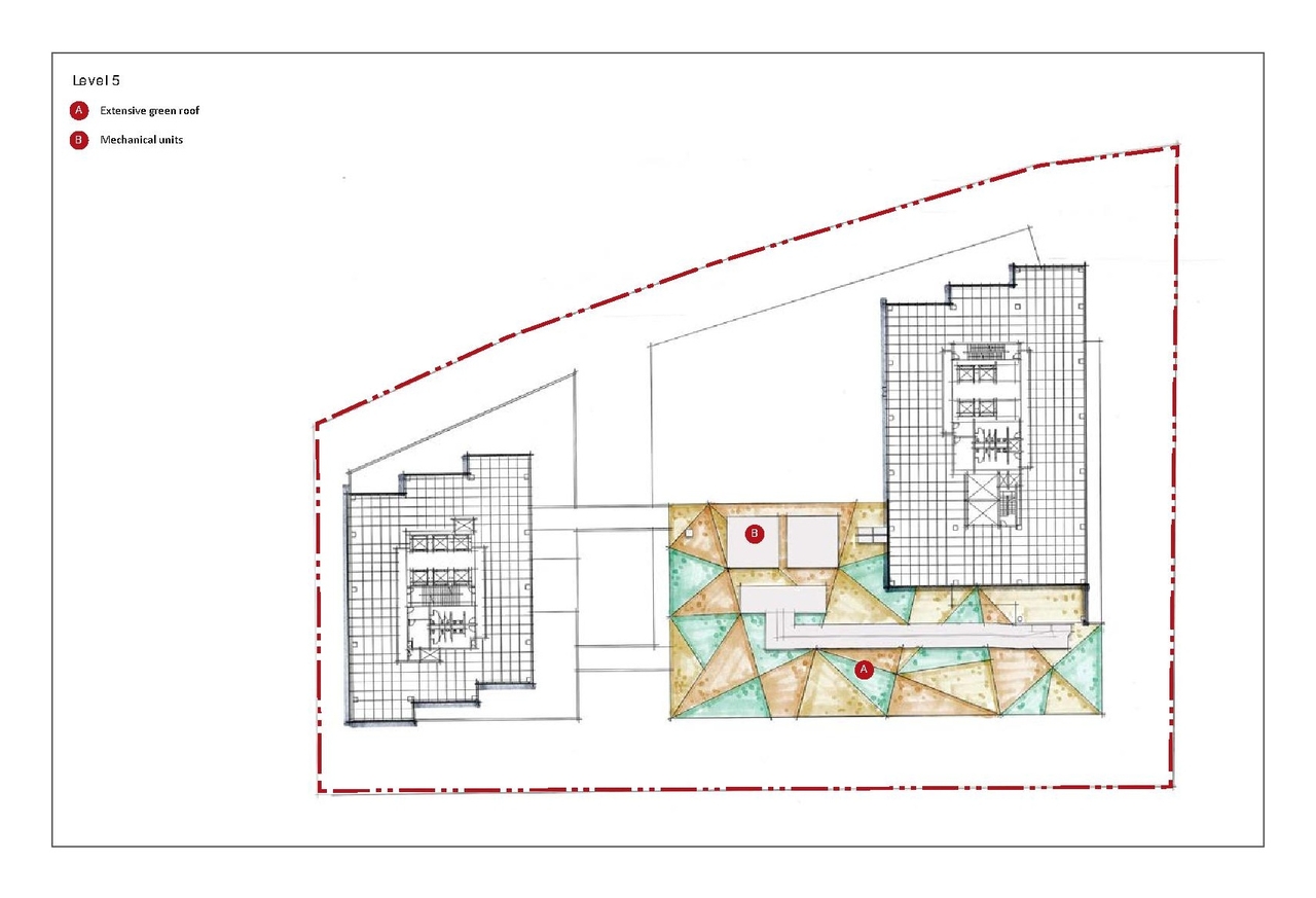 Floor plan for project from page 20 of the file 'Applicant boards'