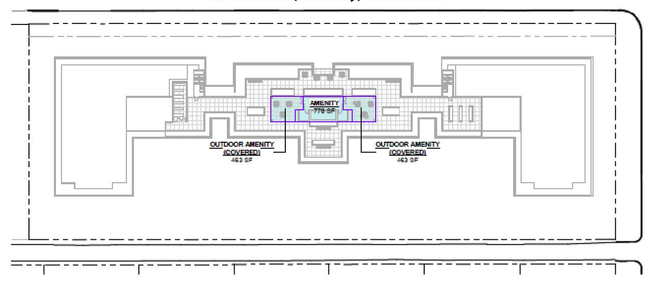 Floor plan for project from page 41 of the file 'Referral Report'