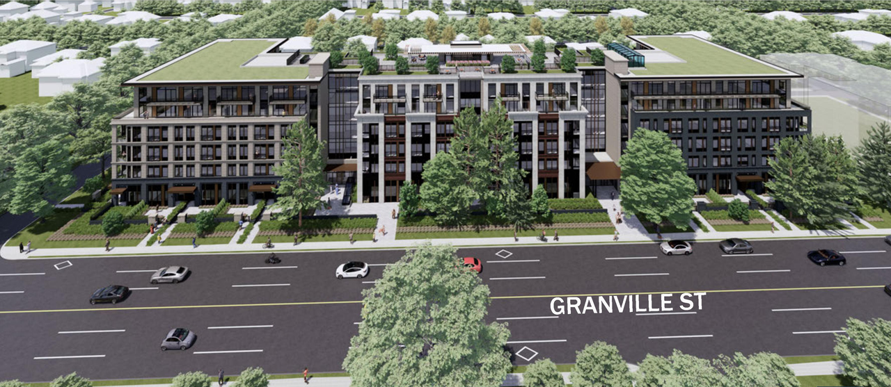 Rendering of building from page 15 of the file 'Applicant boards'