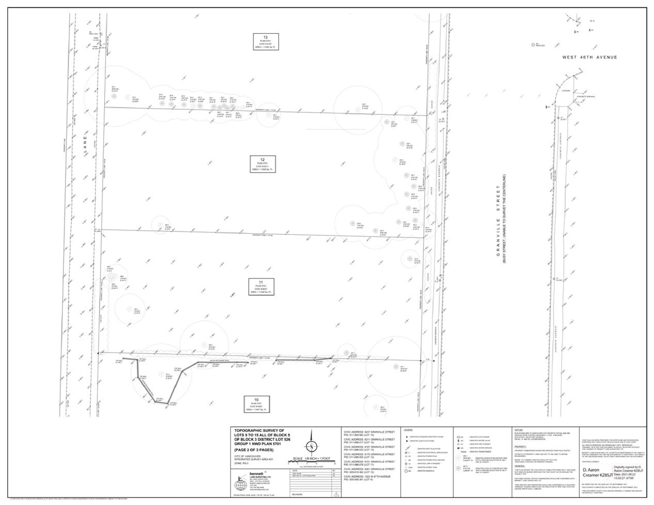 Construction site plan for project from page 18 of the file 'Architectural plans'