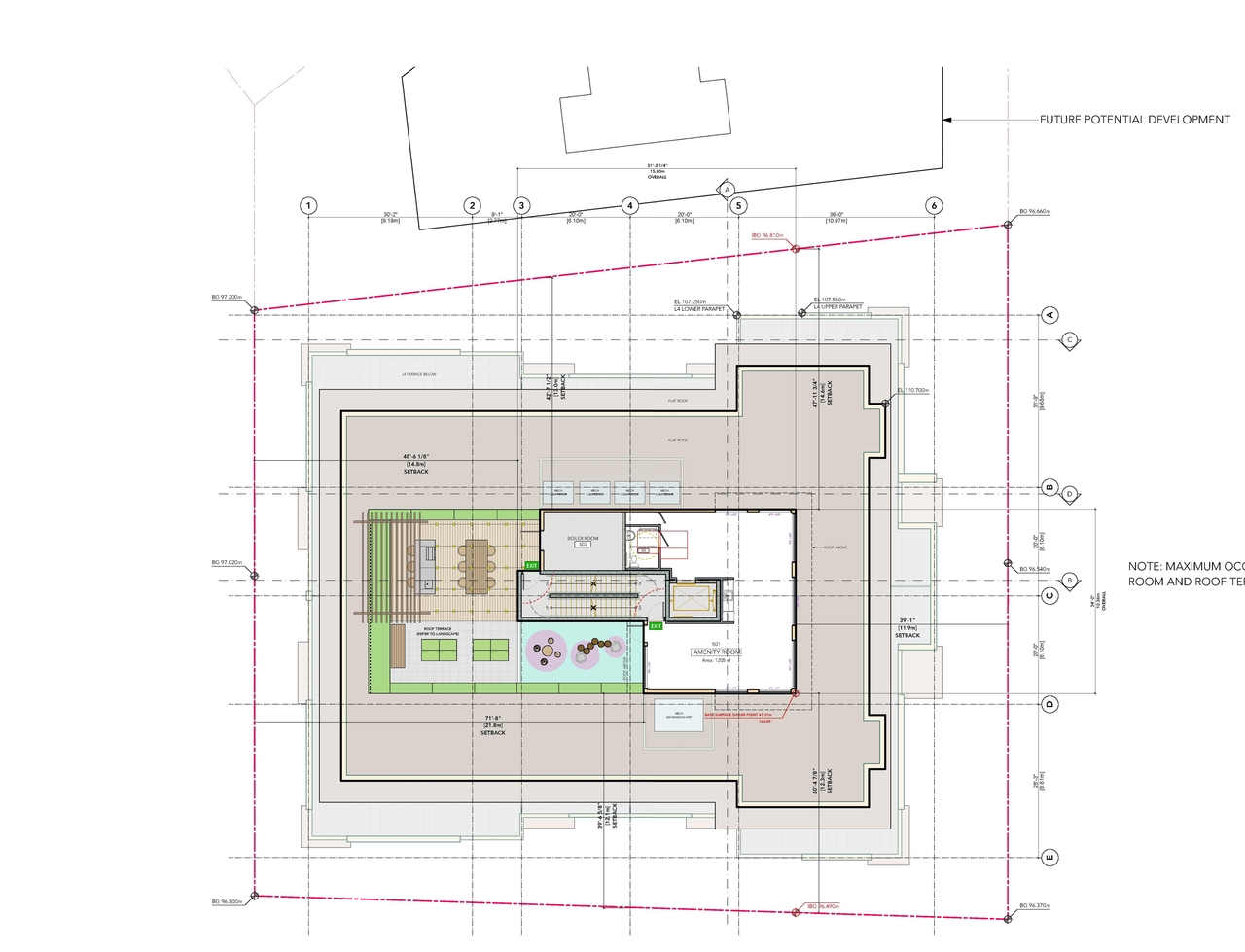 Floor plan for project from page 12 of the file 'Applicant boards'