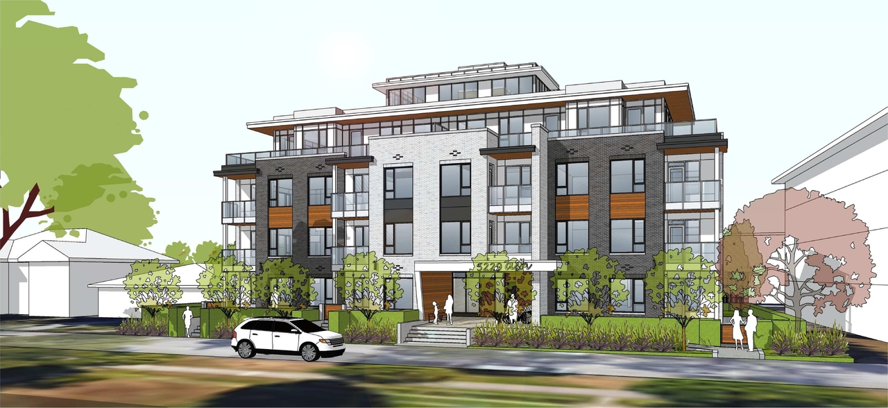 Rendering of building from page 17 of the file 'Applicant boards'