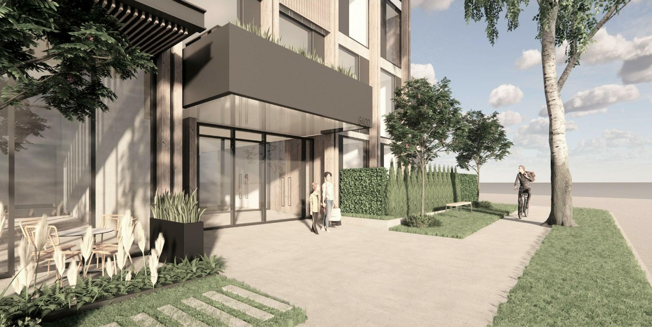Rendering of building from page 24 of the file 'Application booklet'