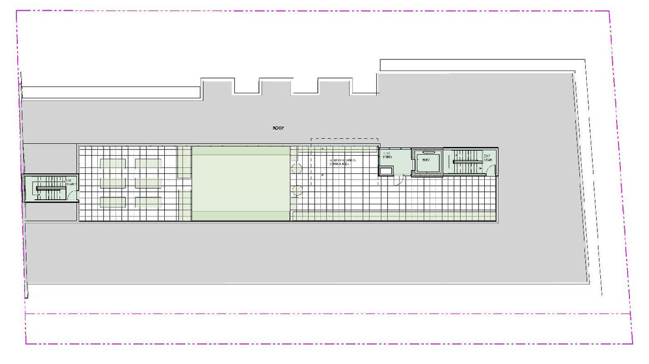 Floor plan for project from page 21 of the file 'Referral Report'