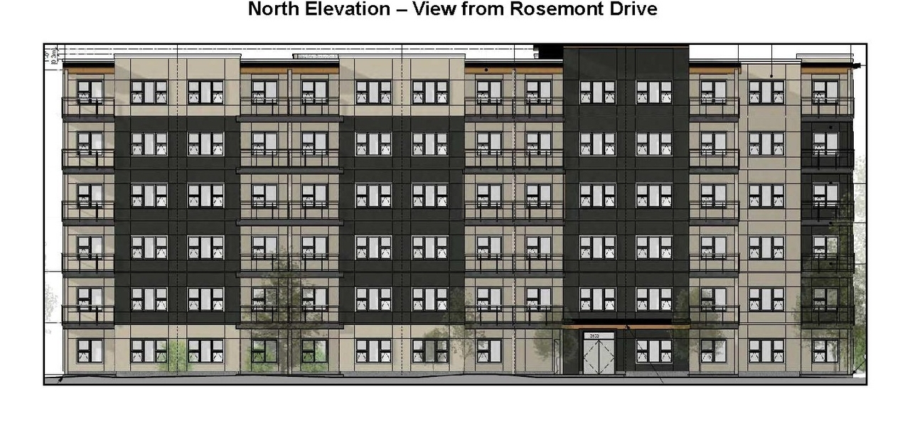 Floor plan for project from page 44 of the file 'Referral report'