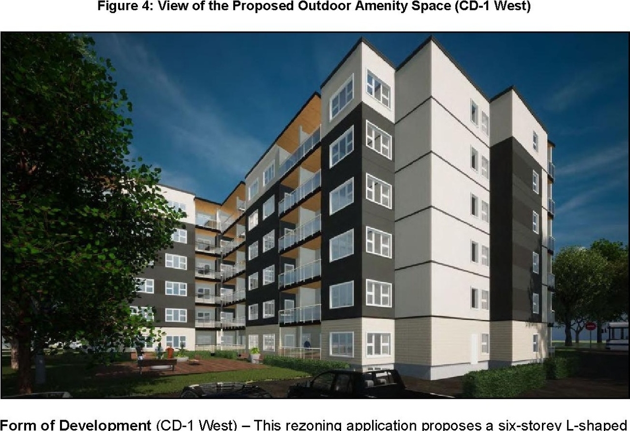 Rendering of building from page 7 of the file 'Referral report'