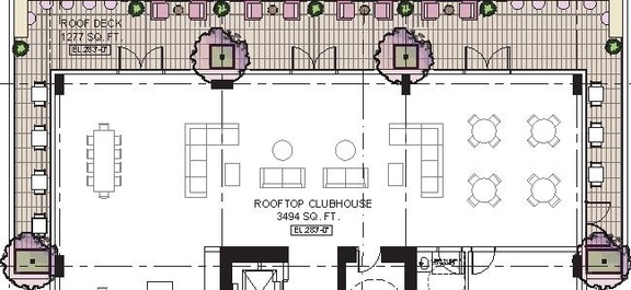 Floor plan for project from page 15 of the file 'Application booklet'