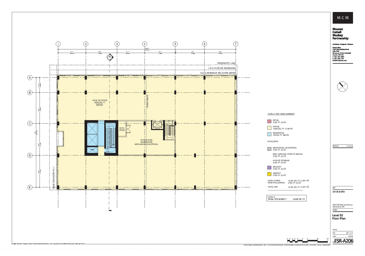 Construction site plan for project from page 104 of the file 'Application booklet'