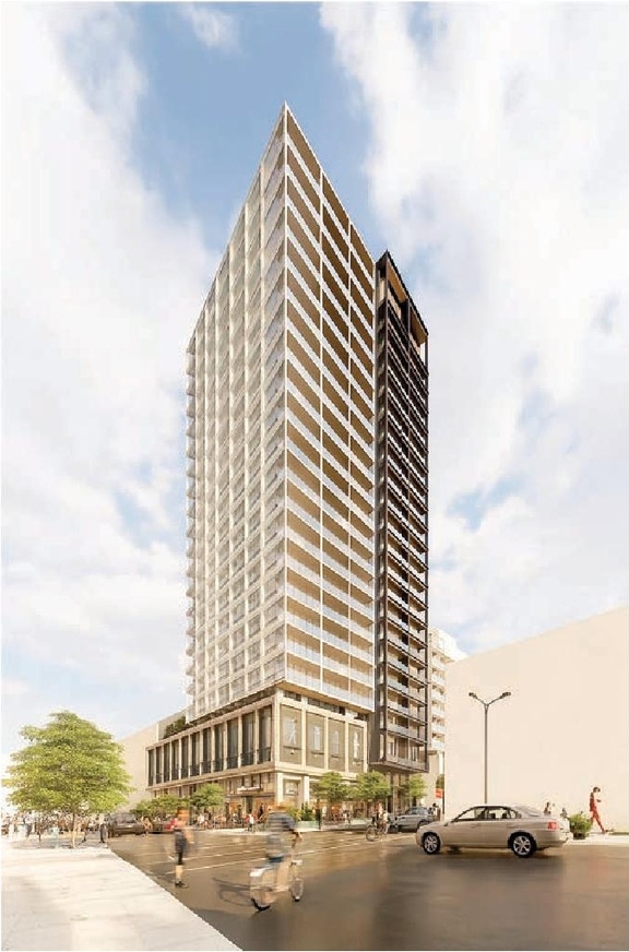 Rendering of building from page 40 of the file 'Application booklet'