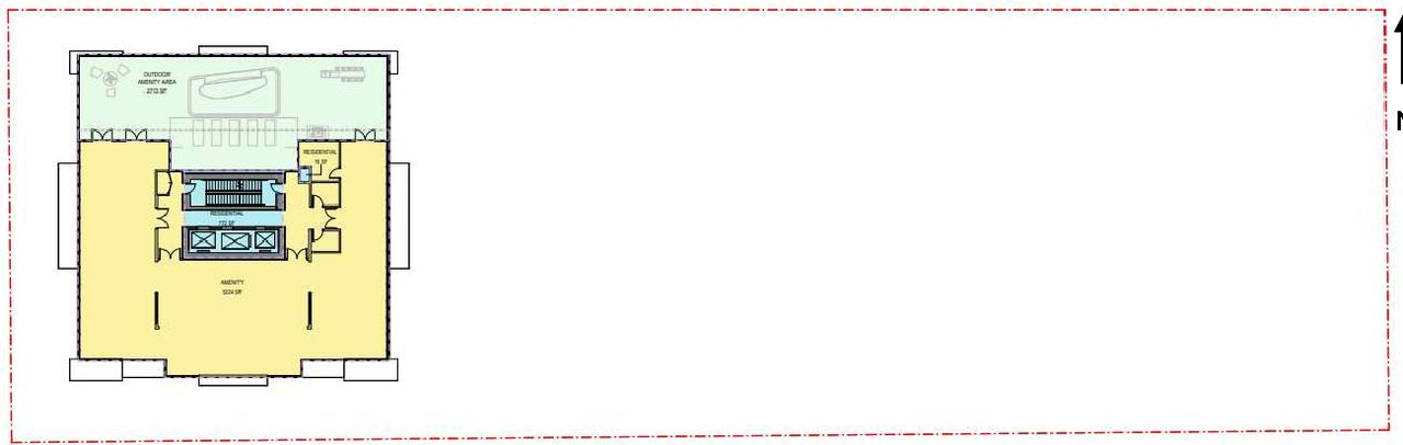 Floor plan for project from page 45 of the file 'Referral report'
