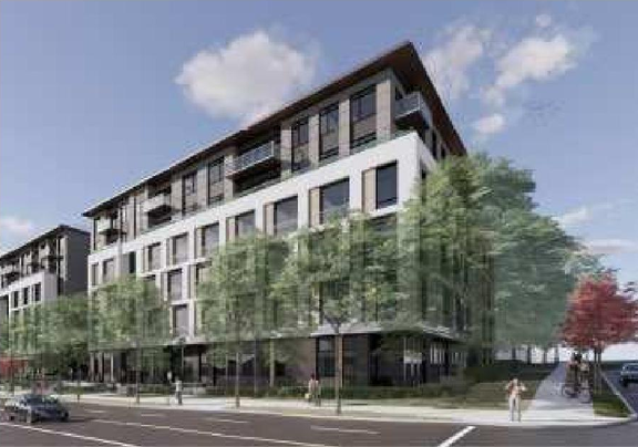 Rendering of building from page 6 of the file 'Referral report'
