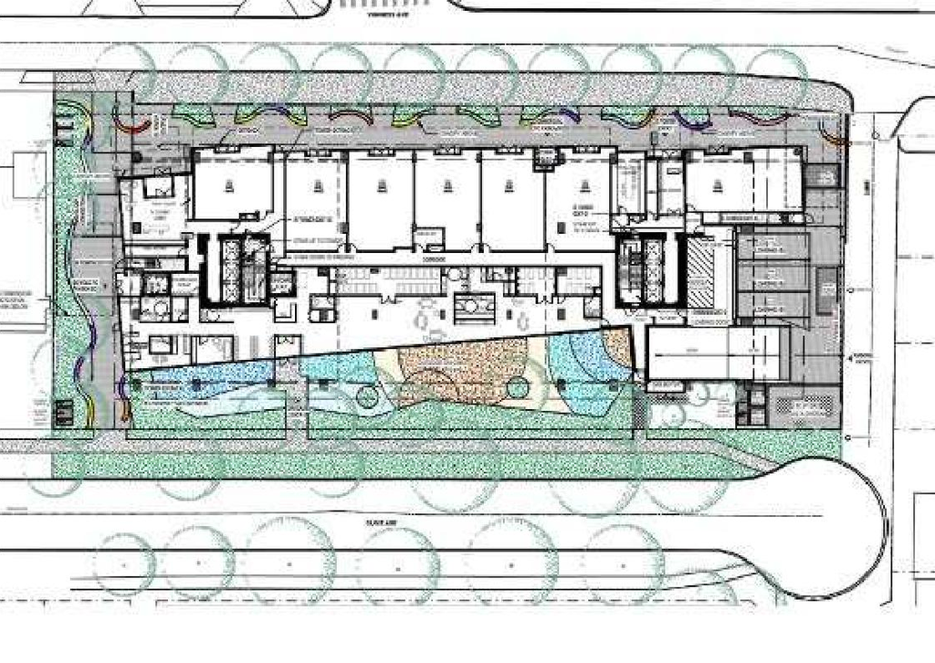 Floor plan for project from page 39 of the file 'Referral report'