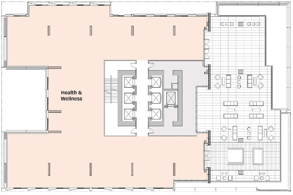 Floor plan for project from page 49 of the file 'Referral report'
