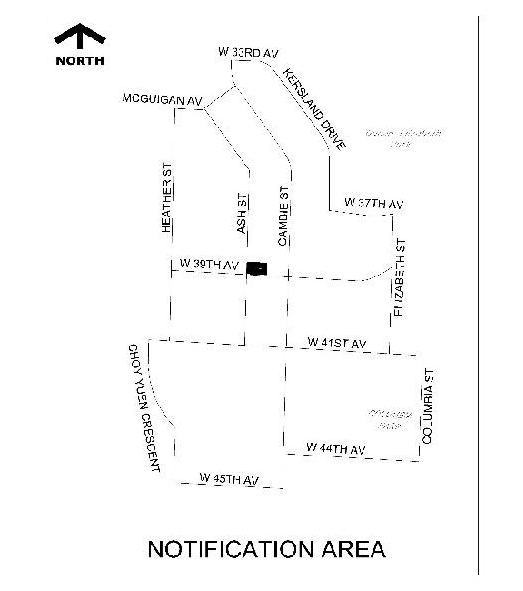Construction site plan for project from page 32 of the file 'Referral report'