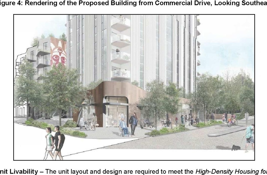 Rendering of building from page 11 of the file 'Referral report'