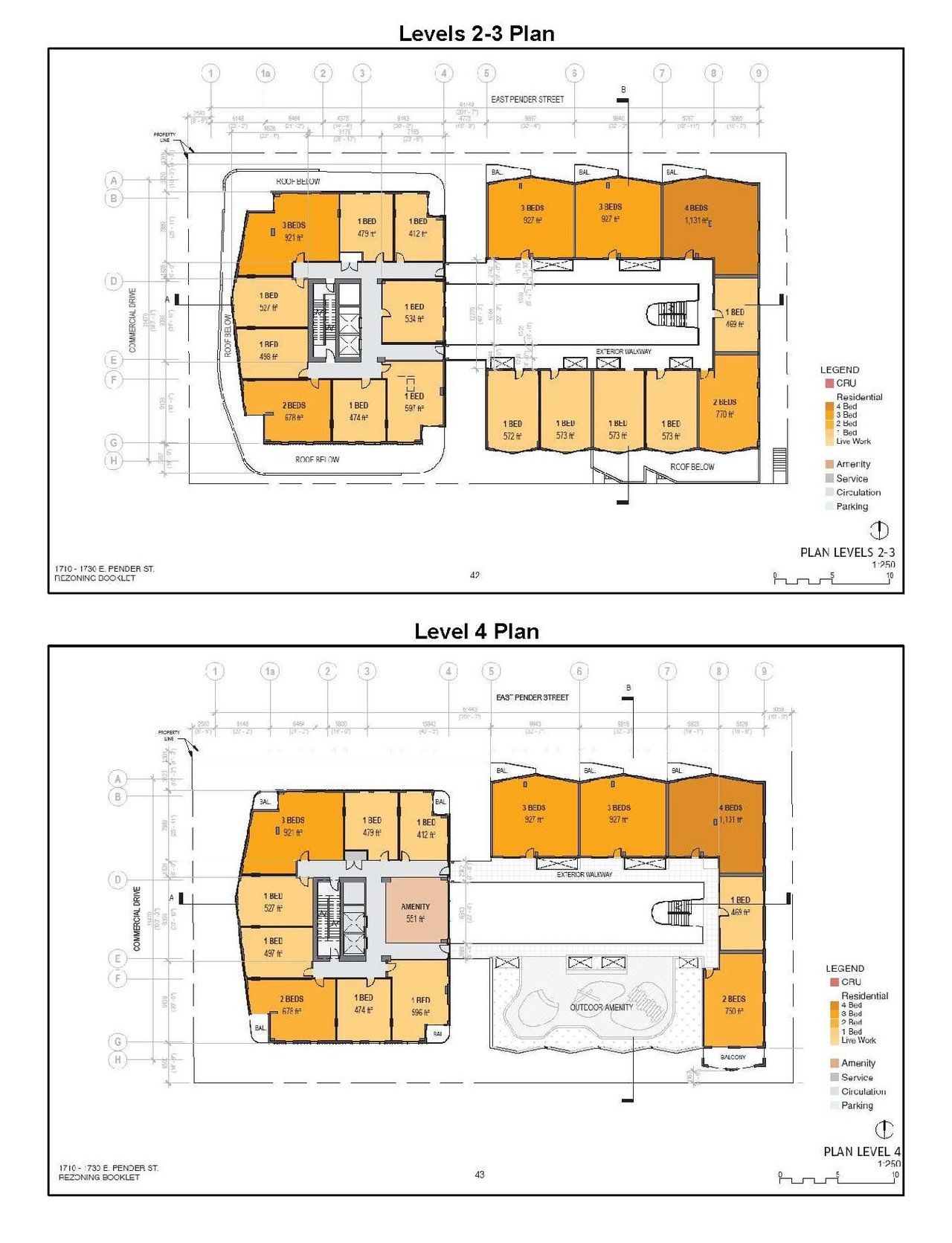 Construction site plan for project from page 40 of the file 'Referral report'