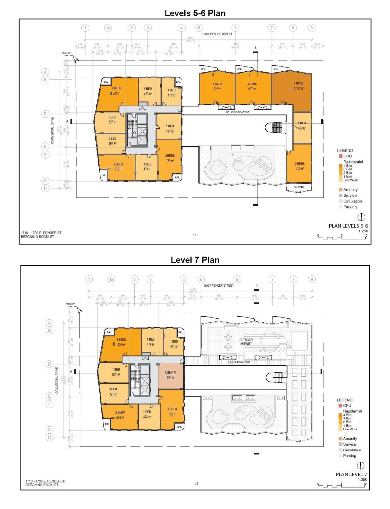 Construction site plan for project from page 41 of the file 'Referral report'