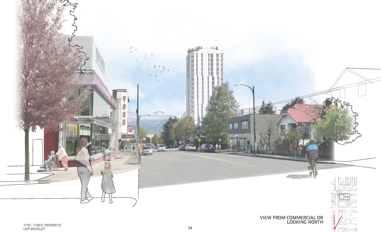 Rendering of building from page 1 of the file 'Updated Renderings'