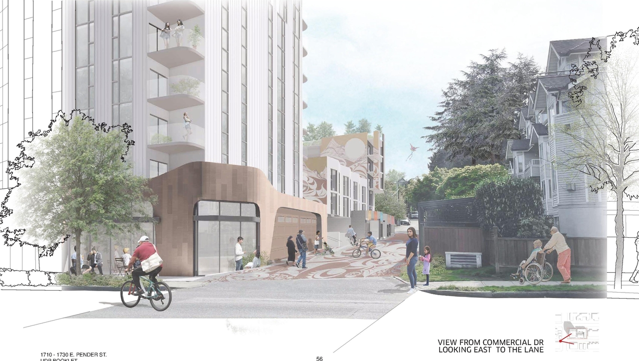 Rendering of building from page 3 of the file 'Updated Renderings'