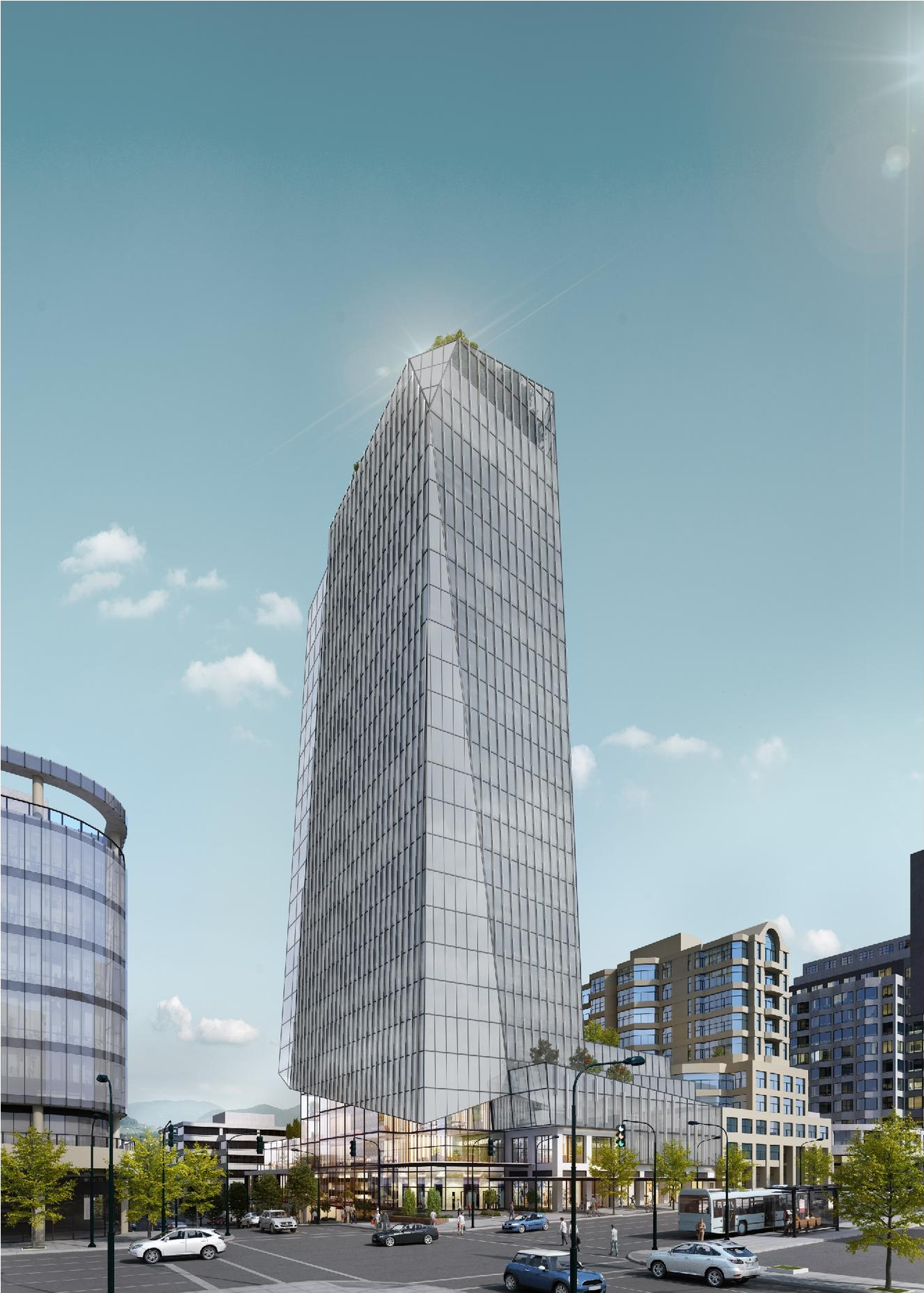 Rendering of building from page 13 of the file 'Application booklet'