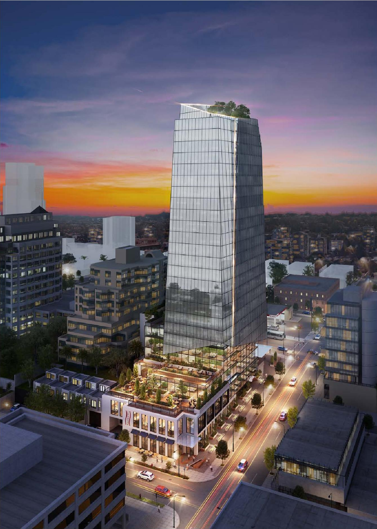 Rendering of building from page 13 of the file 'Application booklet'