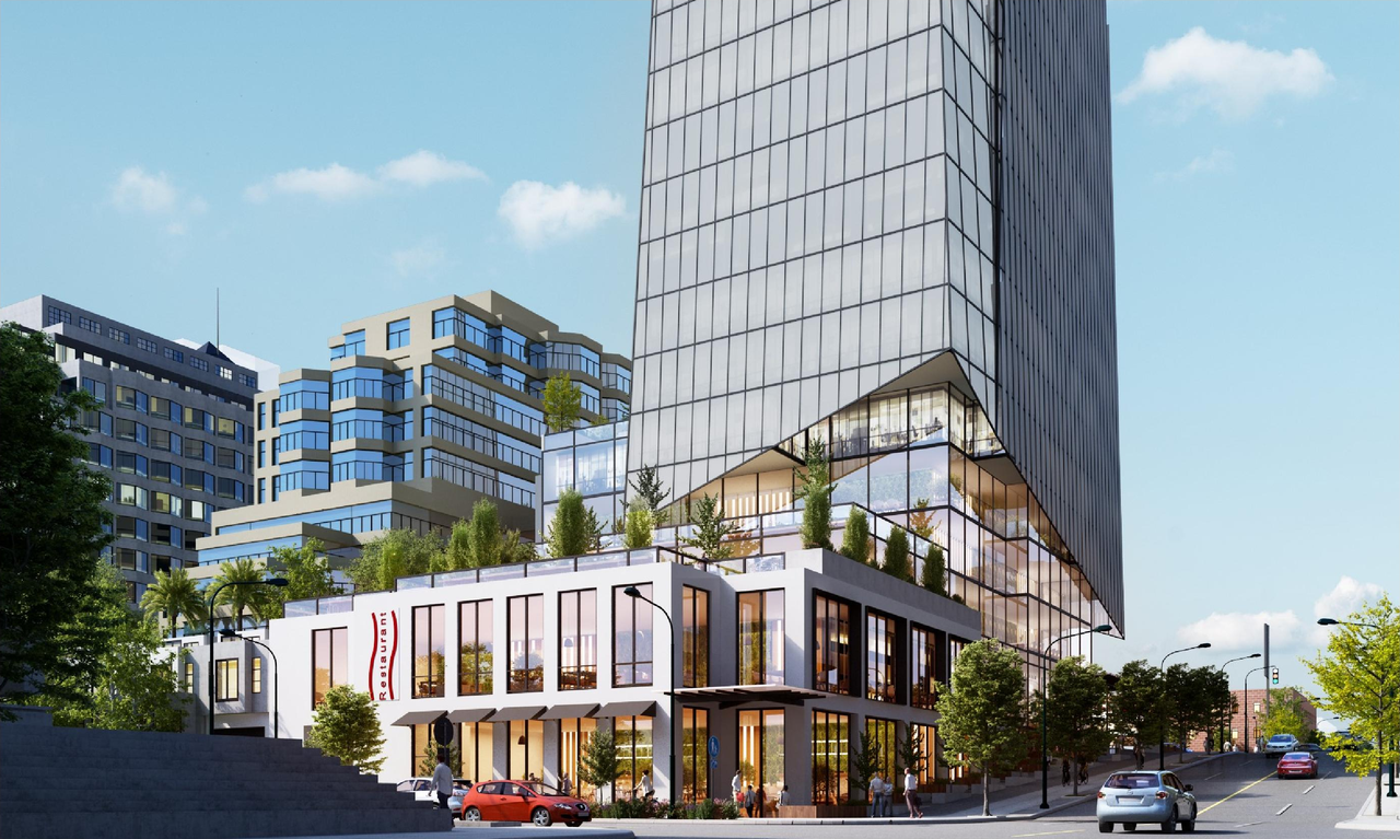 Rendering of building from page 15 of the file 'Application booklet'