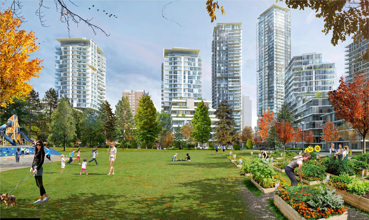 Rendering of building from page 101 of the file 'Referral report'