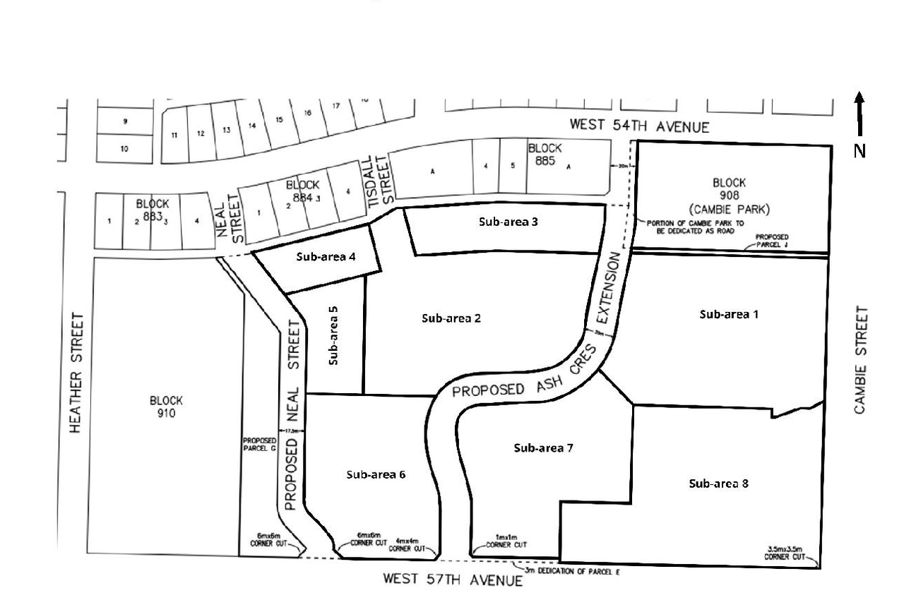 Construction site plan for project from page 23 of the file 'Referral report'
