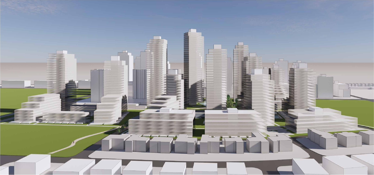 Rendering of building from page 84 of the file 'Application booklet'