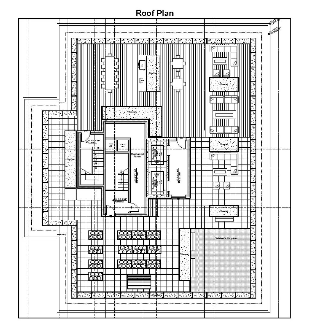 Floor plan for project from page 35 of the file 'Referral report'