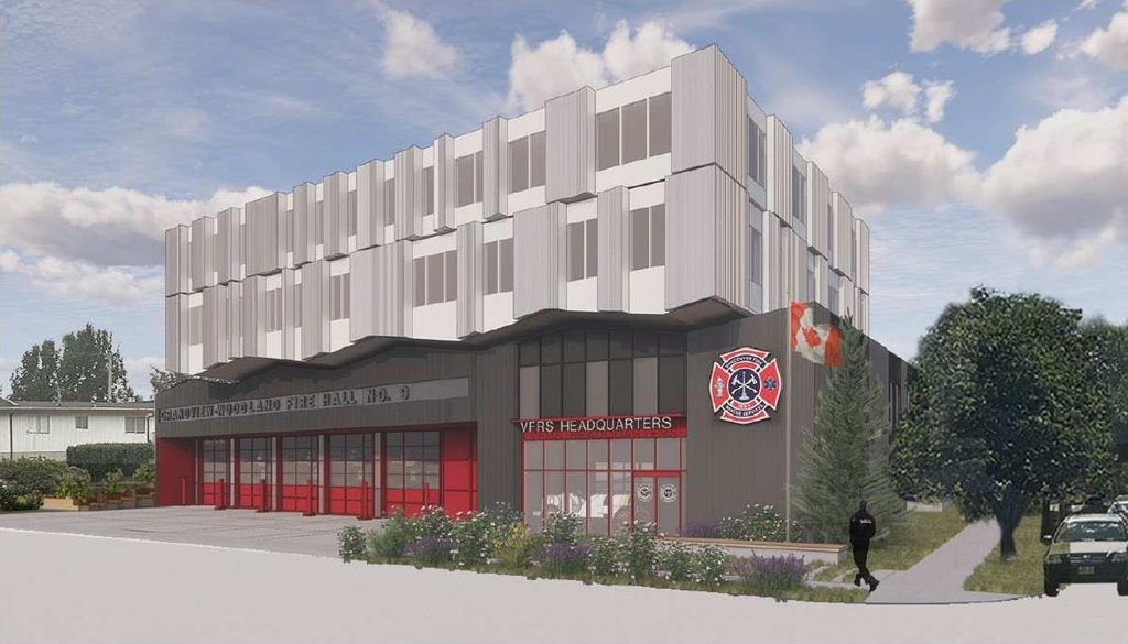 Rendering of building from page 22 of the file 'Referral report'