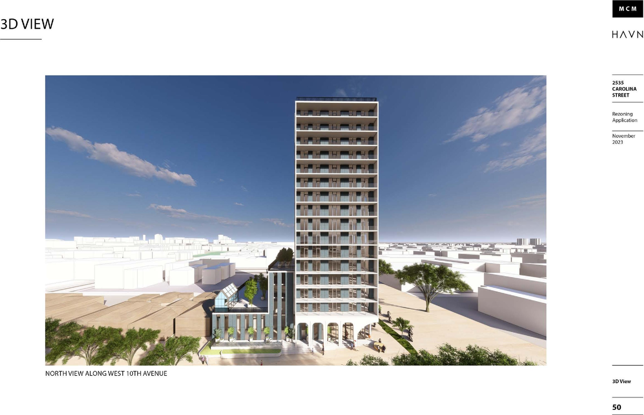 Rendering of building from page 50 of the file 'Application booklet'