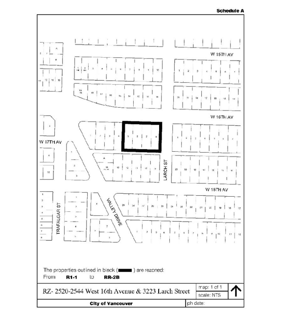 Construction site plan for project from page 11 of the file 'Referral report'