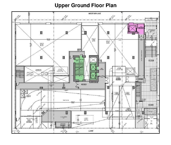 Floor plan for project from page 39 of the file 'Referral report'