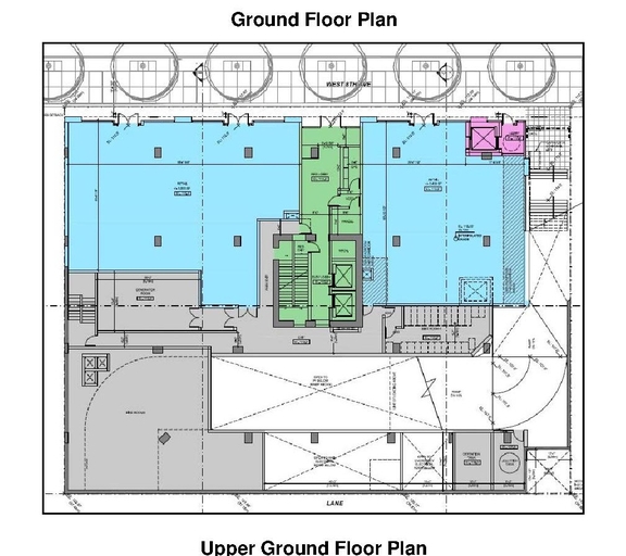 Floor plan for project from page 39 of the file 'Referral report'