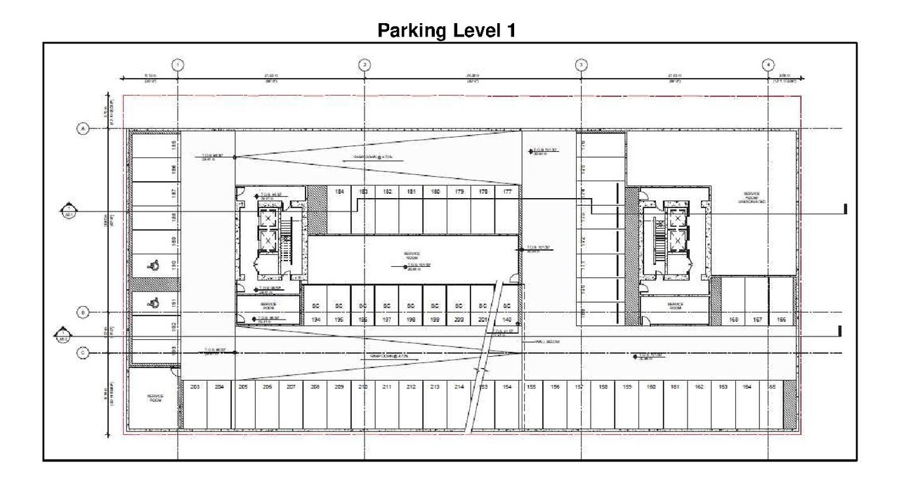 Construction site plan for project from page 34 of the file 'Referral report'